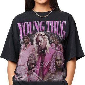 Young Thug Merch T-Shirt Featuring Barter 6 For Fan